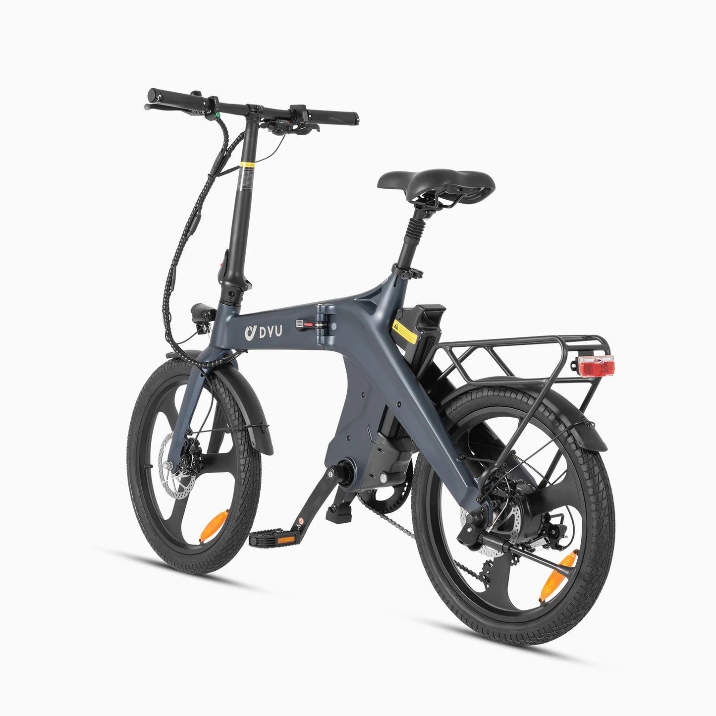 DYU T1 20 Inch Foldable Electric Bike with magnesium alloy frame and 36V10AH high-integrated Battery