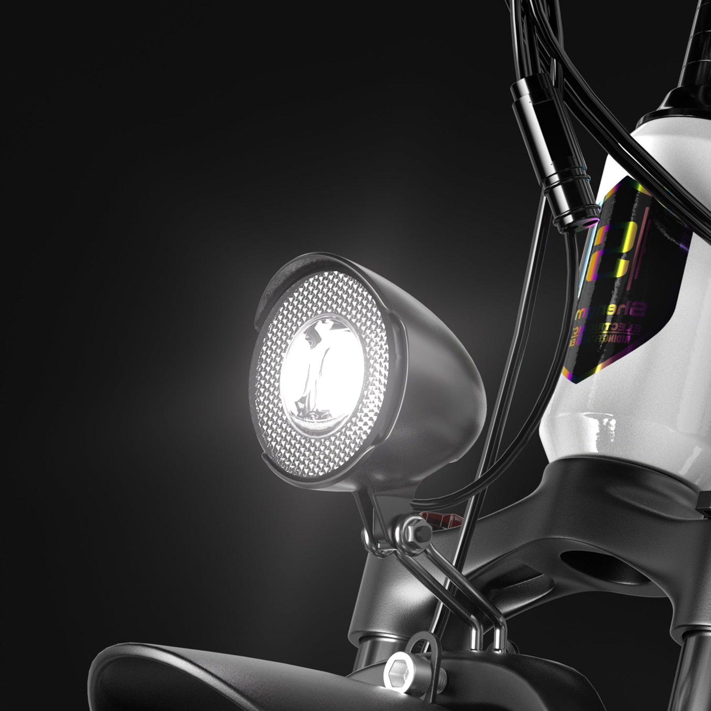 Shengmilo MX06 ,Step Through E-bike with bright front light and smart screen display