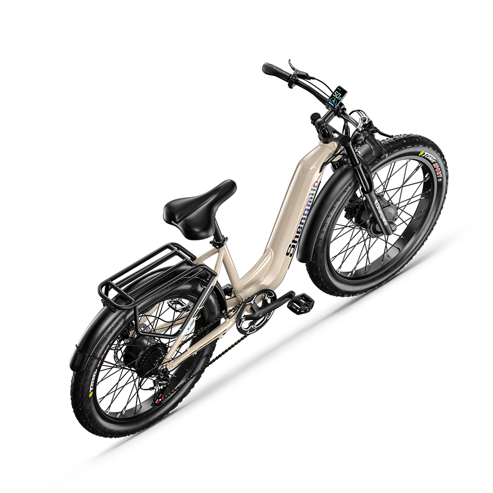 Shengmilo S700 2000W Dual Motor Electric Bike with 48V 17.5AH Samsung battery and fat tire