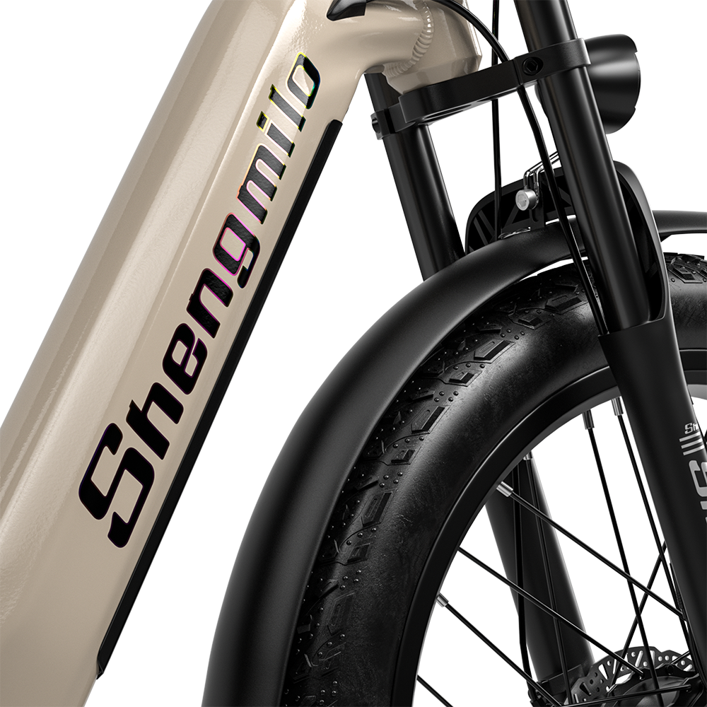 Shengmilo S700 2*1000W Dual Motor Electric Bike with 48V 17.5AH Samsung battery and Double Shoulder Front Fork