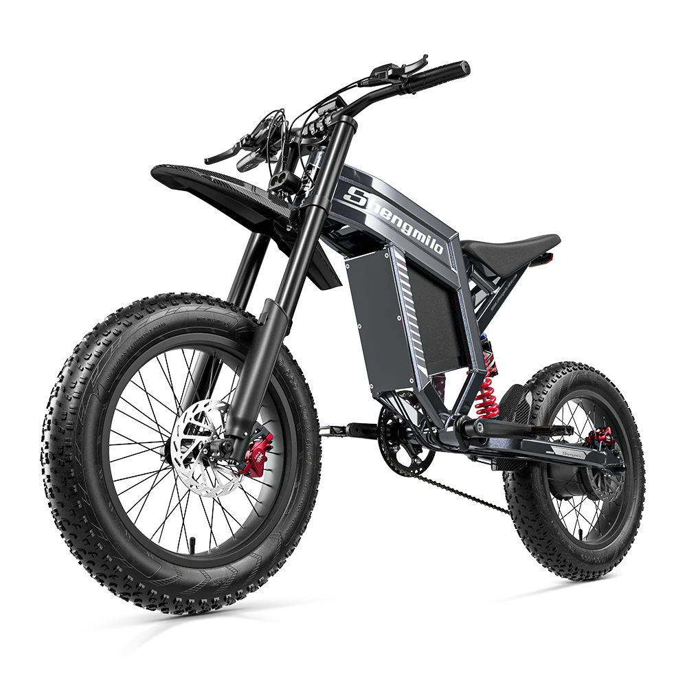 Shengmilo S900 Electric Bicycle with 1500W Power, 60V 30AH Long Cruise Battery and Hydraulic Oil Brake