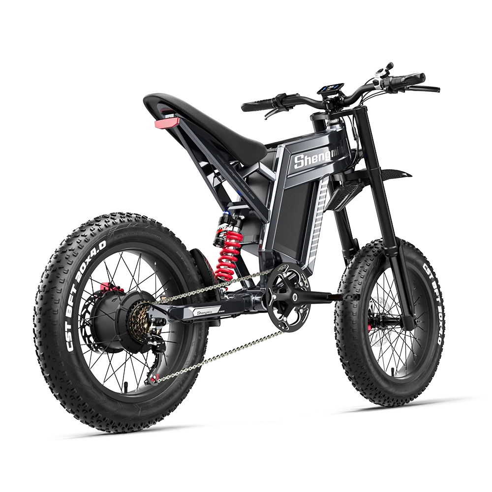 Shengmilo S900 Electric Bicycle with 1500W Power, 2100Wh large-capacity battery, Hydraulic Oil Brake, and Mountain electric bike design