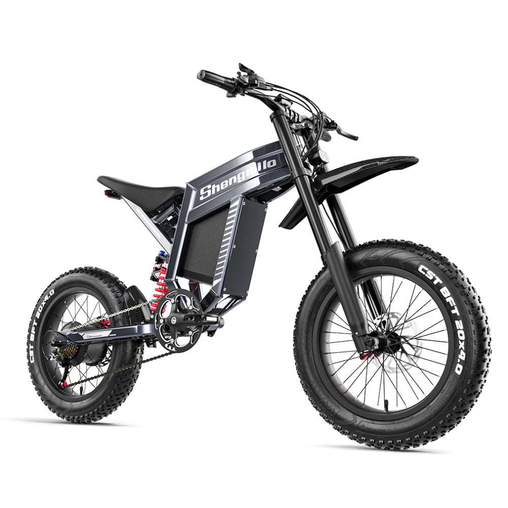 Shengmilo S900 Electric Bicycle with 1500W Power, 2100Wh large-capacity battery, 4.0 Tyre and Mountain electric bike features