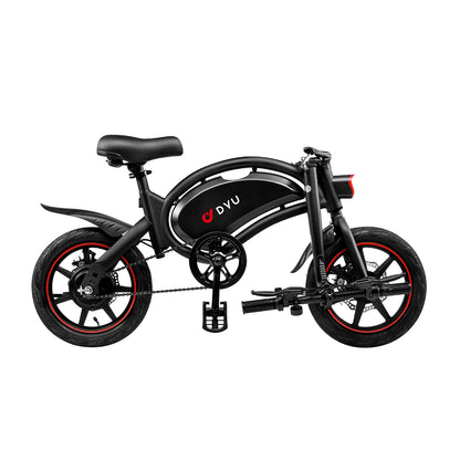 DYU D3F 14 Inch Mini Folding Electric Bike with 250W Mottor, 36V10AH Battery, 25Km sp and dual disc brakes