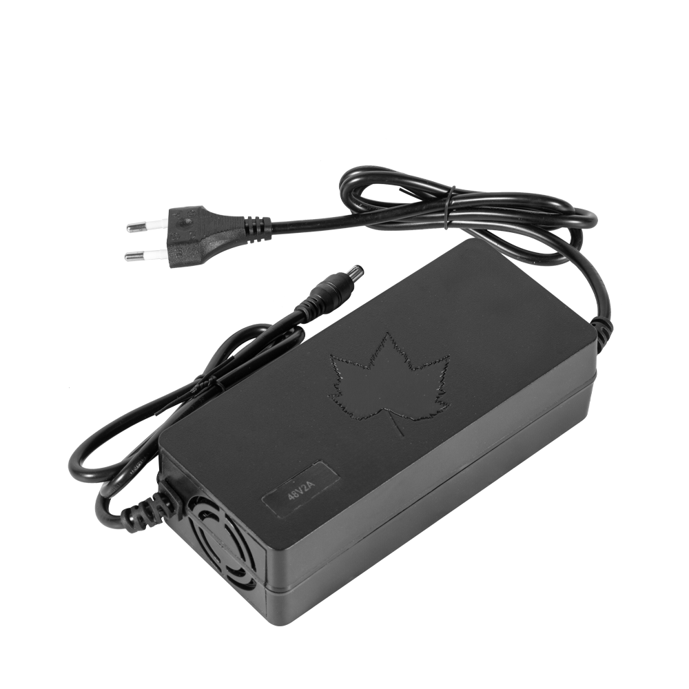 Shengmilo black fast charging solution for electric bicycles with power plug and cable