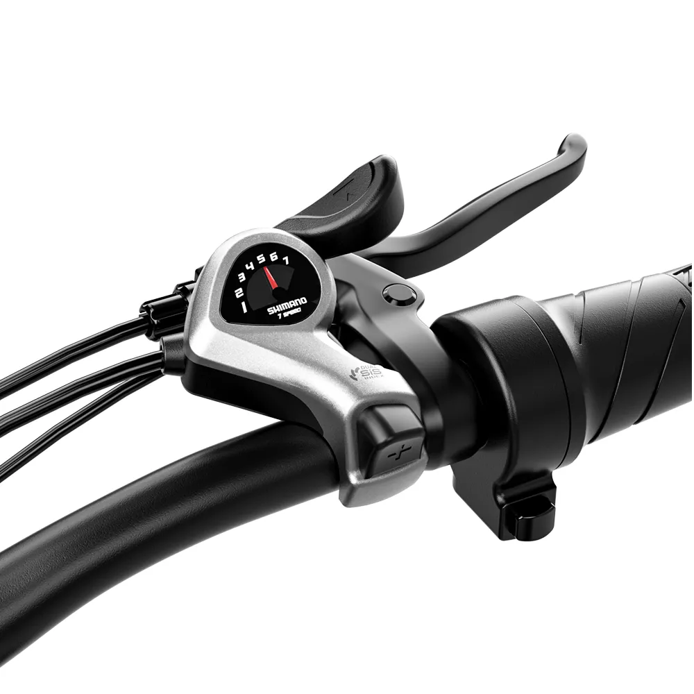 Shengmilo electric bike handlebar with brake lever and gear shifter 2000W Dual mottor 17.5AH 48VSamsung Battery Range 50KM Carry 300KG