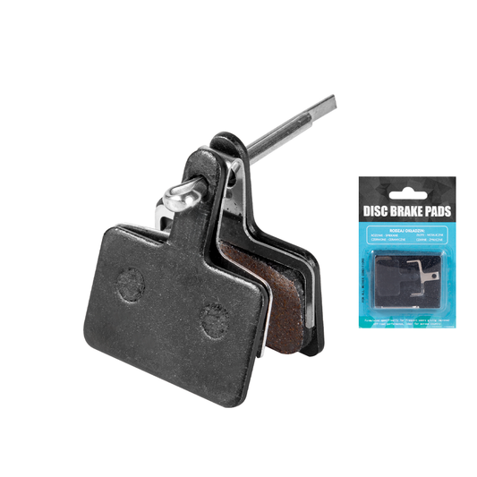 Shengmilo bicycle brake pads with metal backing and packaging for disc brakes