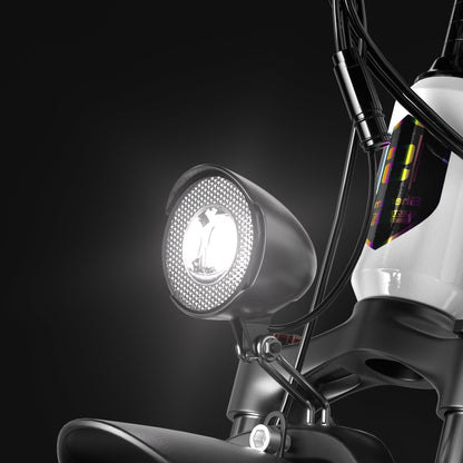 Shengmilo MX06 ,Step Through E-bike with bright front light and smart screen display