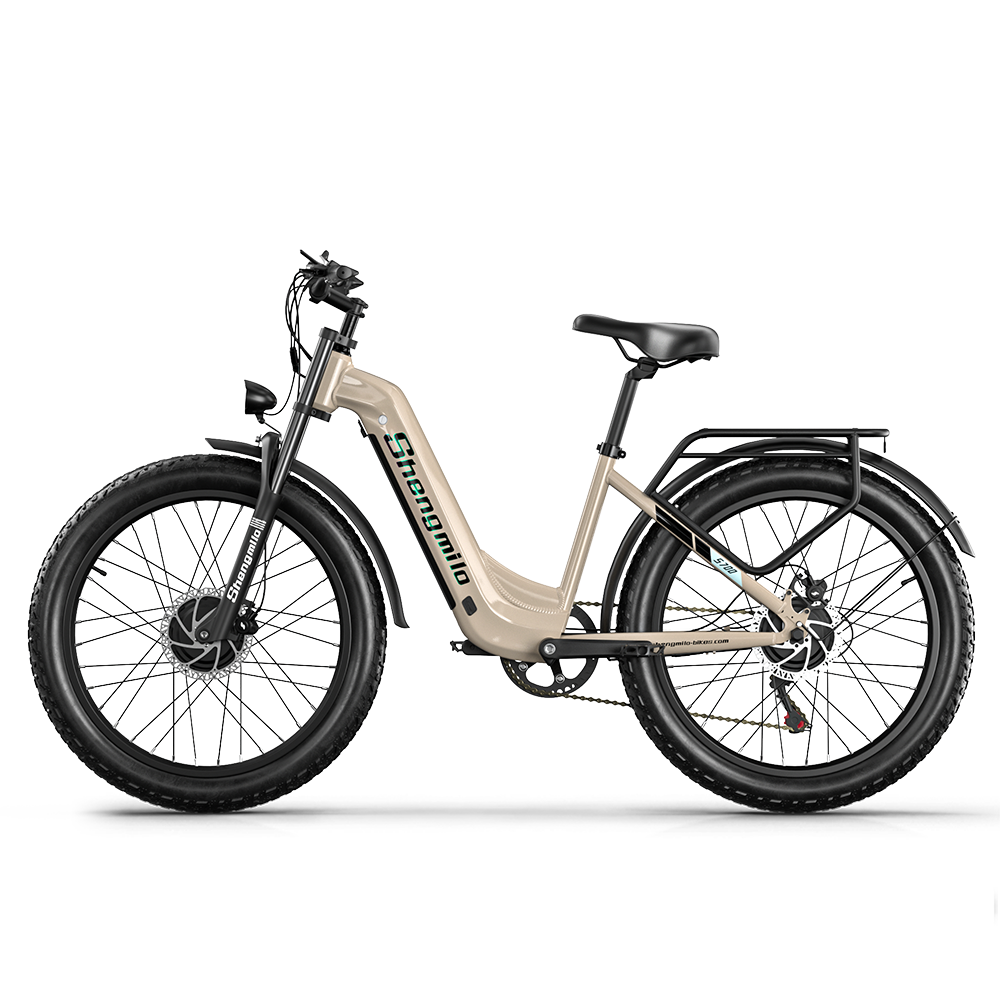 Shengmilo S700 2000W Dual Motor Electric Bike with 48V 17.5AH Samsung battery and 3.5 Inch Colour Display