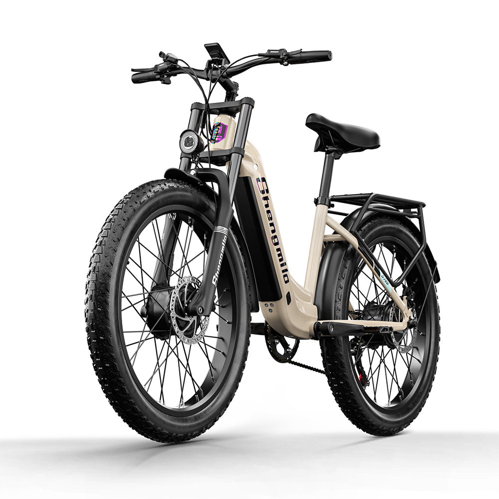 Shengmilo S700 2000W Dual Motor Electric Bike with 48V 17.5AH Samsung battery and Double Shoulder Front Fork