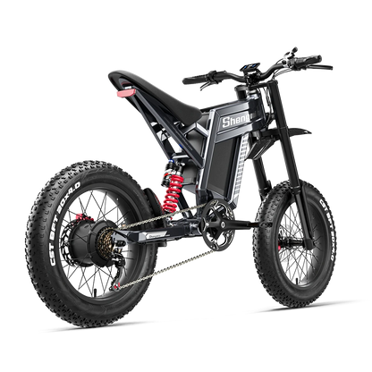Shengmilo S900 Electric Bicycle with 1500W Power, 2100Wh large-capacity battery, Hydraulic Oil Brake, and Mountain electric bike design
