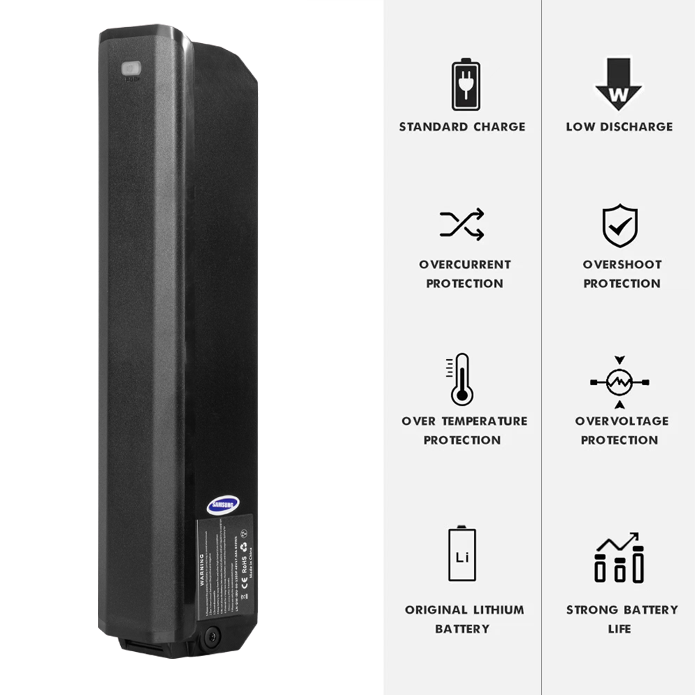 Shengmilo Battery Samsung Battery  48V 17.5AH battery with longer driving range and efficient charging
